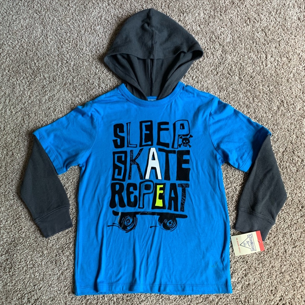 Boys skate shirt 7X